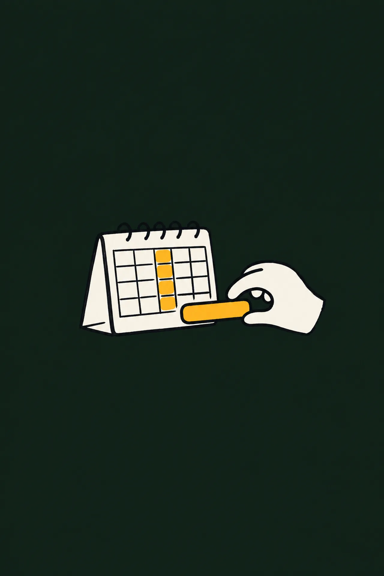 Como agendar todas as sessões de um tratamento longo sem perder o paciente no meio?