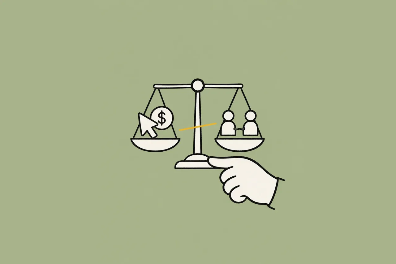 Devo pagar a mesma comissão para paciente que veio de anúncio e para paciente que veio de indicação?