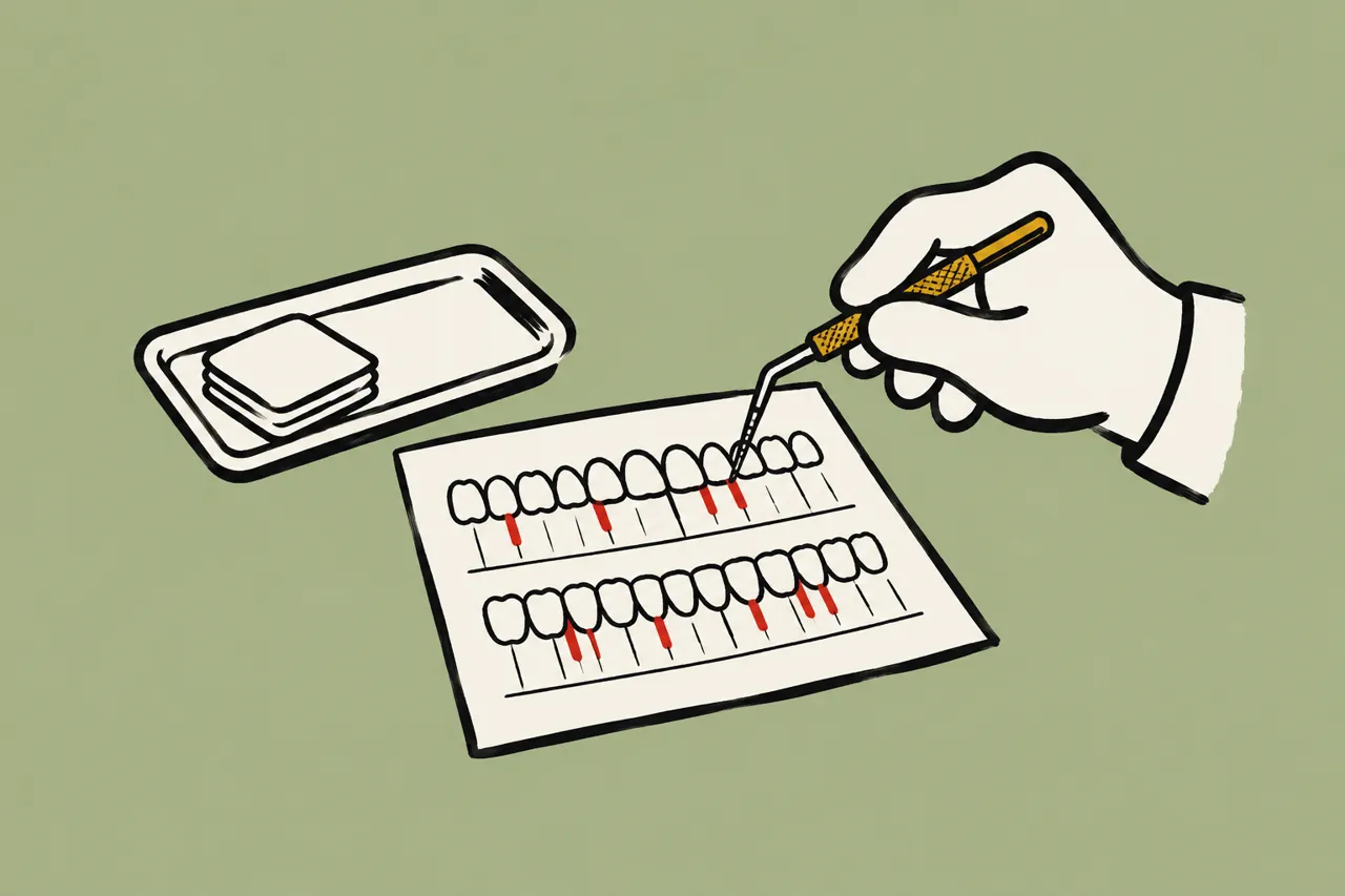 Como converter o paciente de limpeza de rotina em caso de periodontia cirúrgica na clínica?