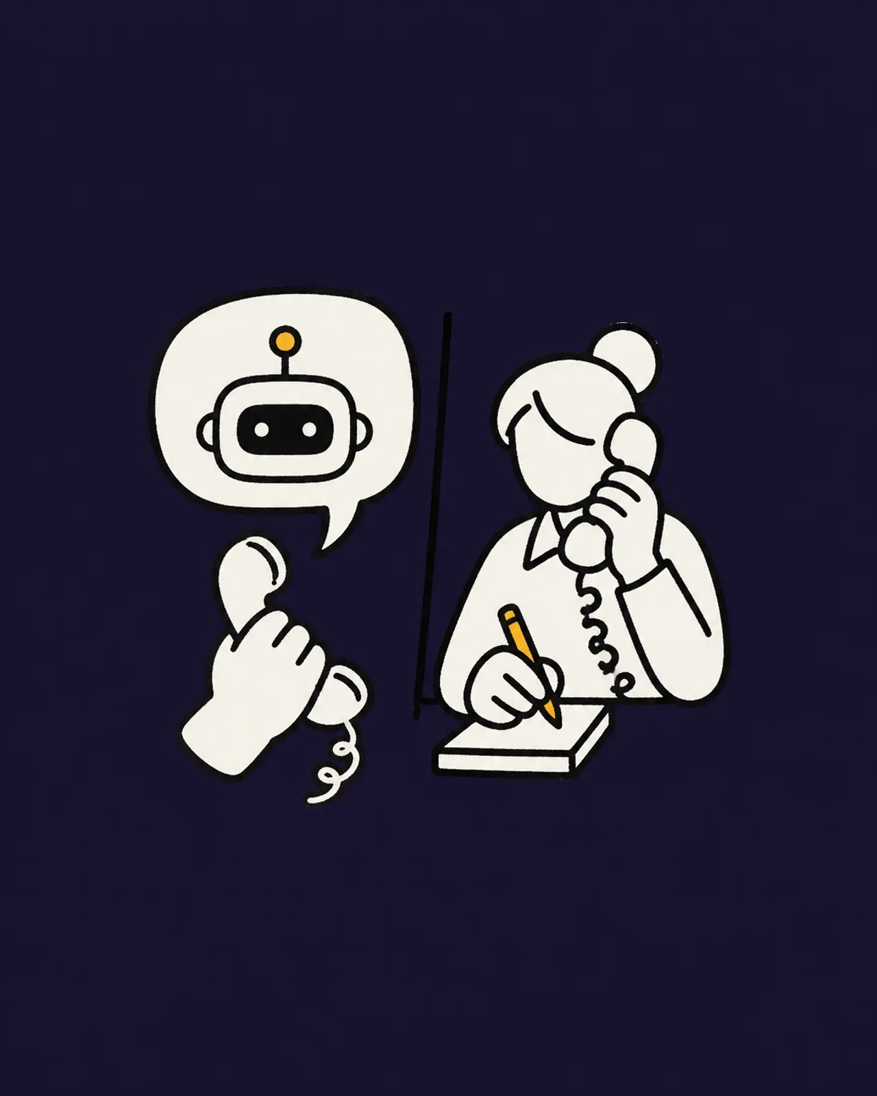 A IA confirmando a consulta traz mais gente na cadeira do que a secretária ligando?