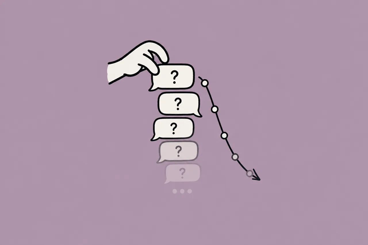 Quantas perguntas a IA pode fazer na triagem do lead antes dele parar de responder?