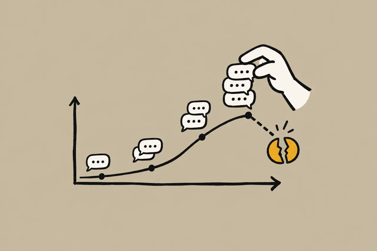 Quantas vezes a clínica pode retomar um orçamento em aberto antes de virar insistência ruim?