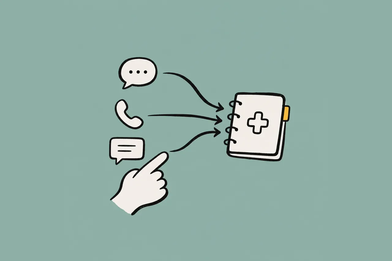 A reativação de paciente inativo deveria mudar o canal (ligação, WhatsApp ou SMS) conforme o perfil?